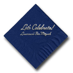 Let's Celebrate! Foil-Stamped Napkins