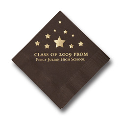 Prom Foil-Stamped Napkins