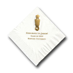 Graduate Foil-Stamped Napkins