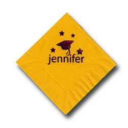 Graduation Foil-Stamped Napkins