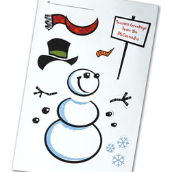 Snowman Holiday Magnets