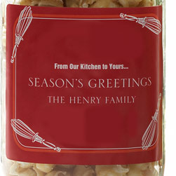 Recipe Holiday Labels