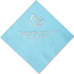 Moon & Stars Foil-Stamped Napkins