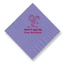 Bunny Foil-Stamped Napkins