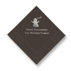 Ghost Foil-Stamped Napkins