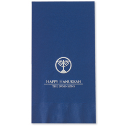 Menorah Holiday Guest Towel