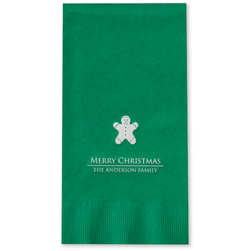 Gingerbread Man Holiday Guest Towels