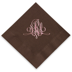 Paris Foil Stamped Napkins Paris Foil Stamped Napkins