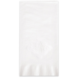 Seville Monogram Guest Towels Seville Monogram Guest Towels