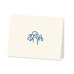 Sydney Monogram Note