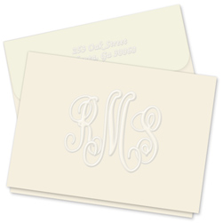 Traditional Monogram Note Traditional Monogram Note