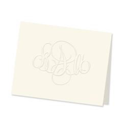 Firenze Monogram Note Firenze Monogram Note