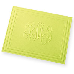 California Classic Frame Monogram Note California Classic Frame Monogram Note