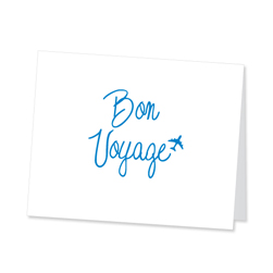 Bon Voyage Note Bon Voyage Note