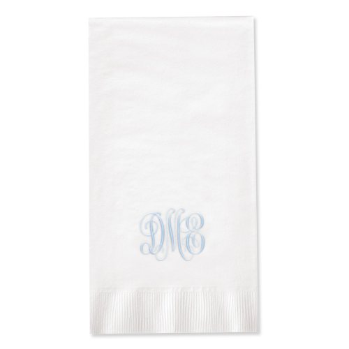 Tint Color Mist Monogram Guest Towels Tint Color Mist Monogram Guest Towels