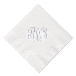 Classic Monogram Napkins Classic Monogram Napkins