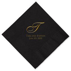 Serenity Personalized Napkins