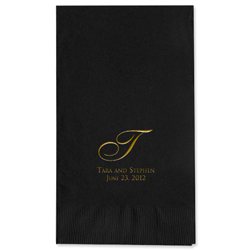 Serenity Foil Guest Towels