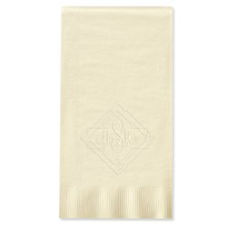 Granada Monogram Guest Towels