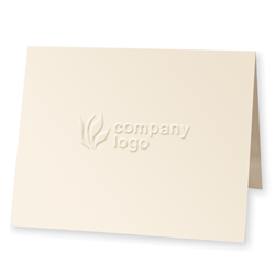 Embossed Logo Folded Notes