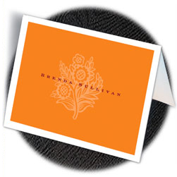 Orange Daisy Delicate Notes