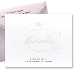 Little Princess Thank You Notes Little Princess Thank You Notes