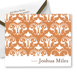 Fancy Flourish Thank You Notes Fancy Flourish Thank You Notes