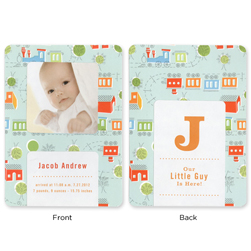 Choo Choo Photograph Announcement Cards Choo Choo Photograph Announcement Cards