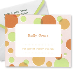 Pink Bubbles Thank You Notes Pink Bubbles Thank You Notes