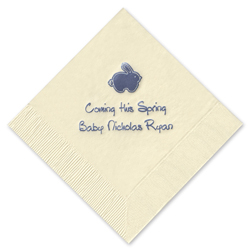 Bunny Foil-stamped Napkins