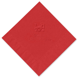Choo-Choo Embossed Napkins
