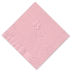 Sugar Blossom Embossed Napkins Sugar Blossom Embossed Napkins
