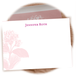 Pink Botanical Cards