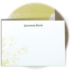 Green Botanical Cards