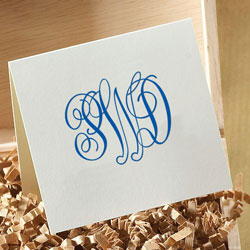 Gift Enclosures with Monogram