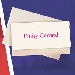 Gift Enclosures with Name