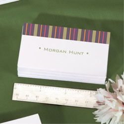 Full-Color Gift Enclosure Cards with Name