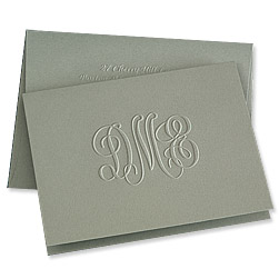 Eco-Traditional Monogram Note Eco-Traditional Monogram Note