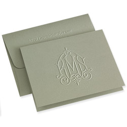 Eco-Whitlock Monogram Note