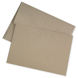 Eco-Paper Sculpture Card Eco-Paper Sculpture Card