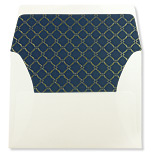 Navy and Gold Stafford Accessory Envelope Navy and Gold Stafford Accessory Envelope