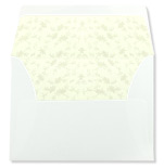 Announcement Pearl Bayberry Lining Envelopes