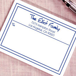 Double Border Labels