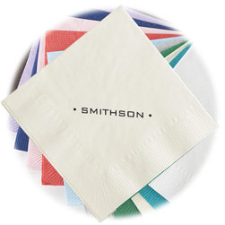 Corporate Foil Stamped Napkins