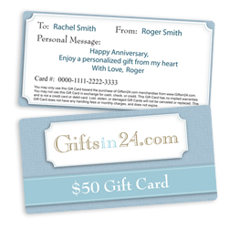 Printed Gift Card