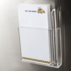 Taxi Service Fridge Mates with Magnetic Holder