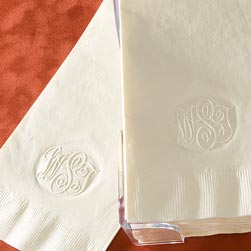 Monogram Guest Towels