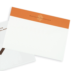Orange Daisy Delicate Card