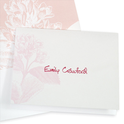 Pink Botanical Note