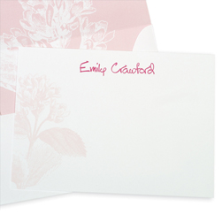 Pink Botanical Card